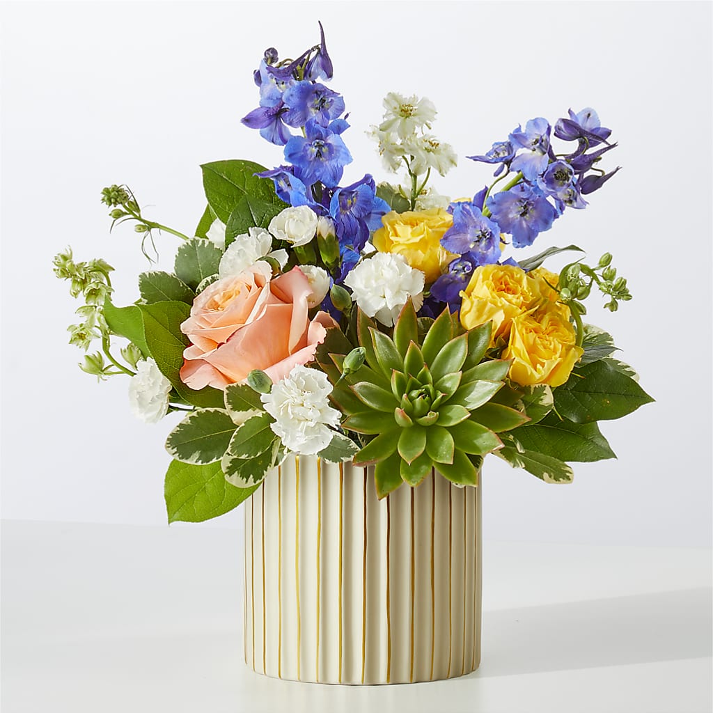 Cobalt Reverie Bouquet – Albertsons Floral #3195, Meridian ID