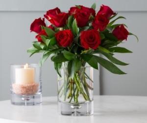Debi Lilly Illusion Dozen Rose - Red – Albertsons Floral #3195, Meridian ID