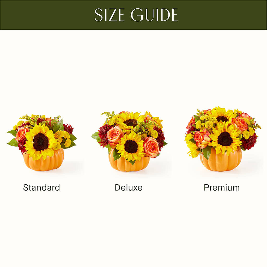 Golden Gourd Pumpkin Bouquet – Albertsons Floral #3195, Meridian ID