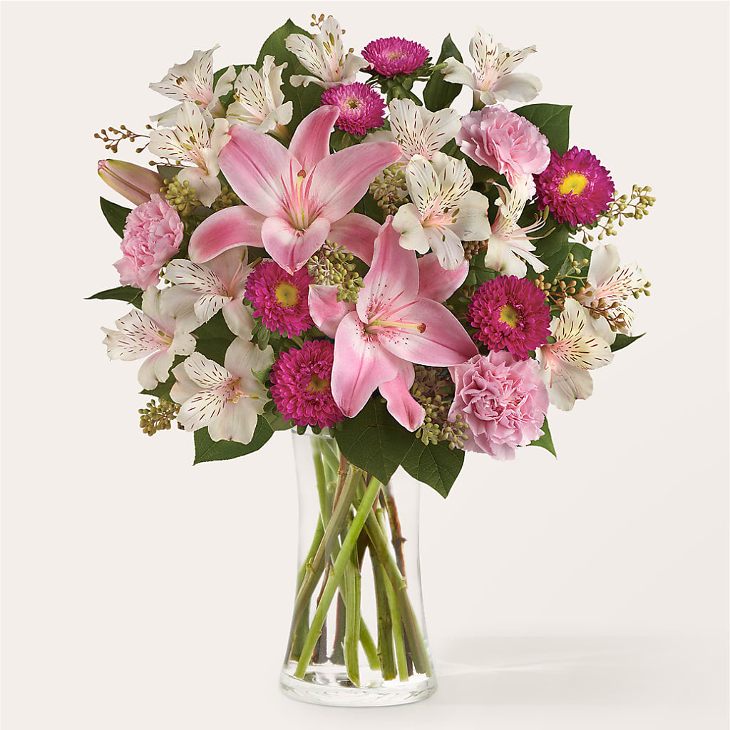 Feeling Fuchsia Bouquet – Albertsons Floral #3195, Meridian ID