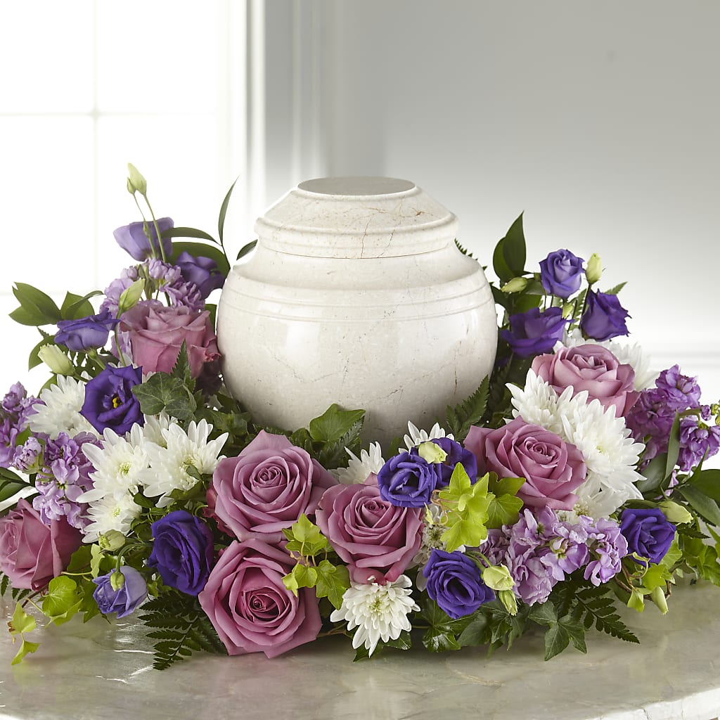 Blooming Sympathy Cremation Adornment – Albertsons Floral #3195, Meridian ID