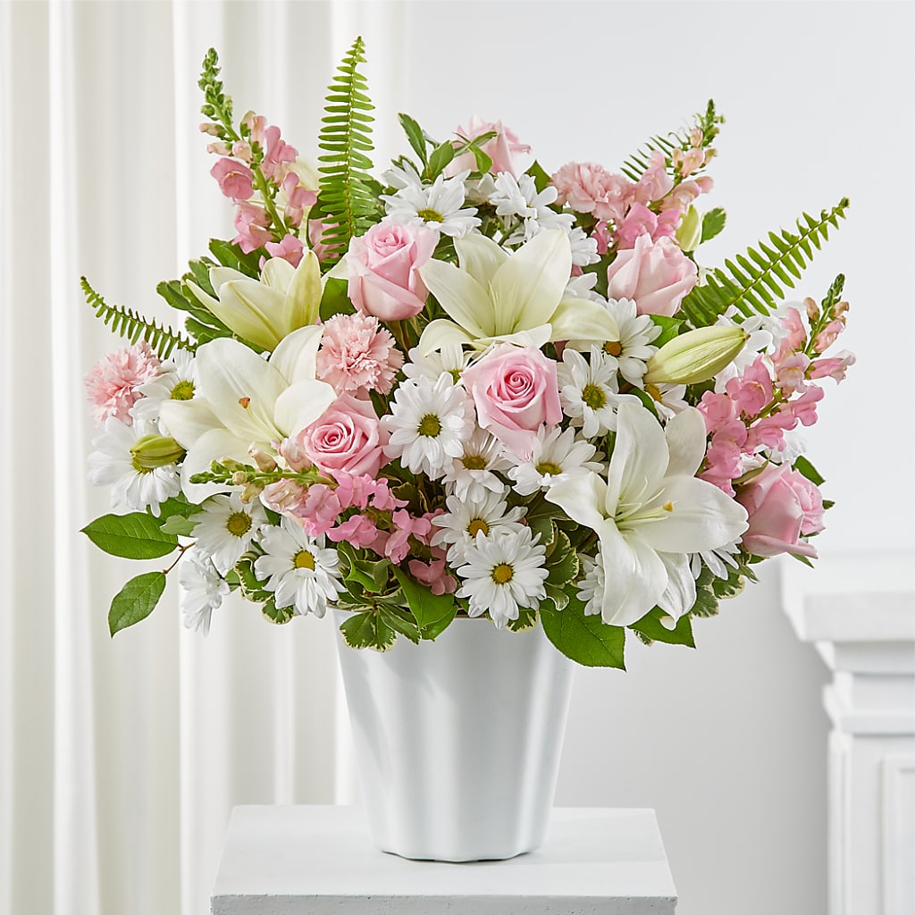 Soft Touch Tabletop Basket – Albertsons Floral #3195, Meridian ID