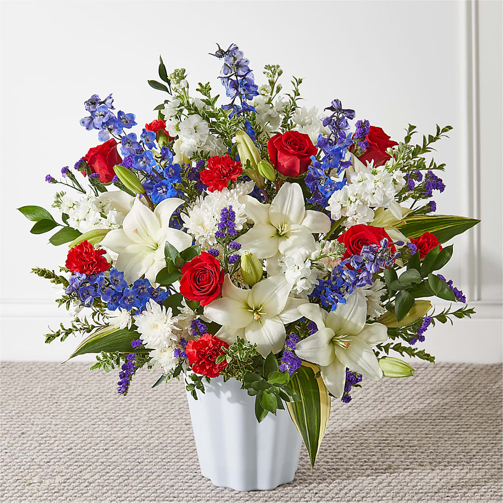 Consoled Floor Basket – Albertsons Floral #3195, Meridian ID
