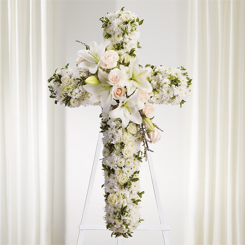 Spiritual Guidance Standing Spray – Albertsons Floral #3195, Meridian ID