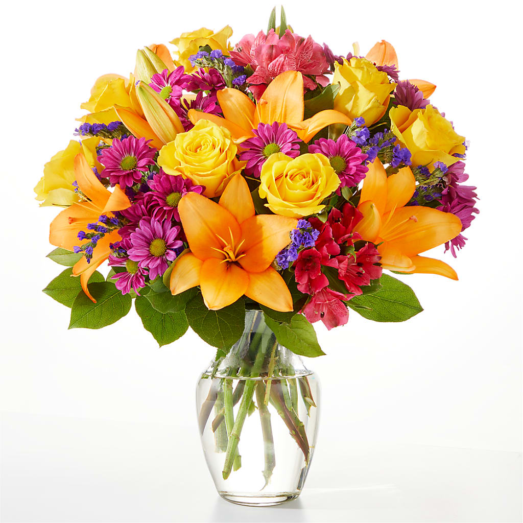 Colorful Visions Bouquet – Albertsons Floral #3195, Meridian ID