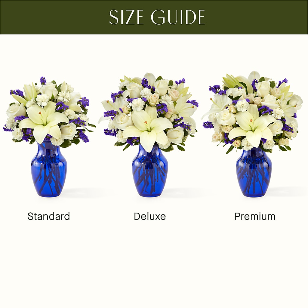 Sapphire Rush Bouquet – Albertsons Floral #3195, Meridian ID