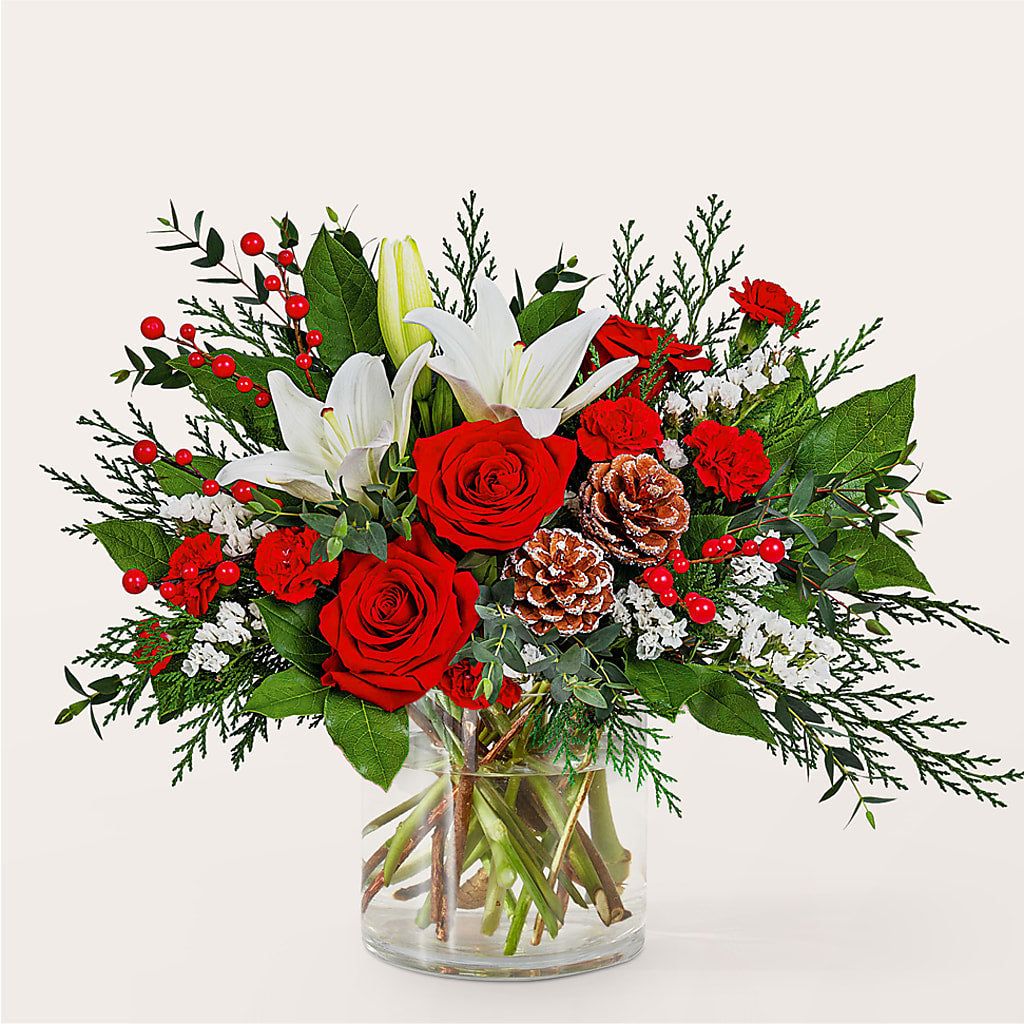 Best in Snow Bouquet – Albertsons Floral #3195, Meridian ID