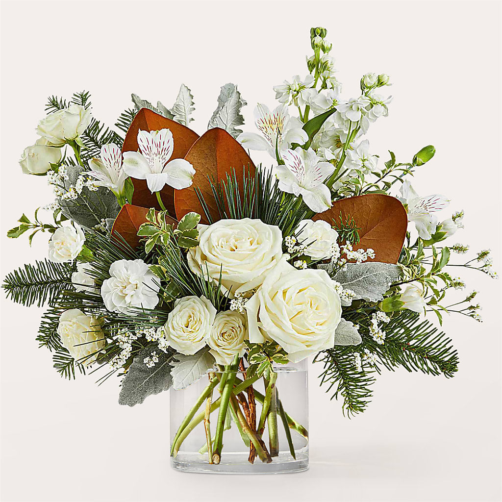 Fresh Snowfall Bouquet – Albertsons Floral #3195, Meridian ID