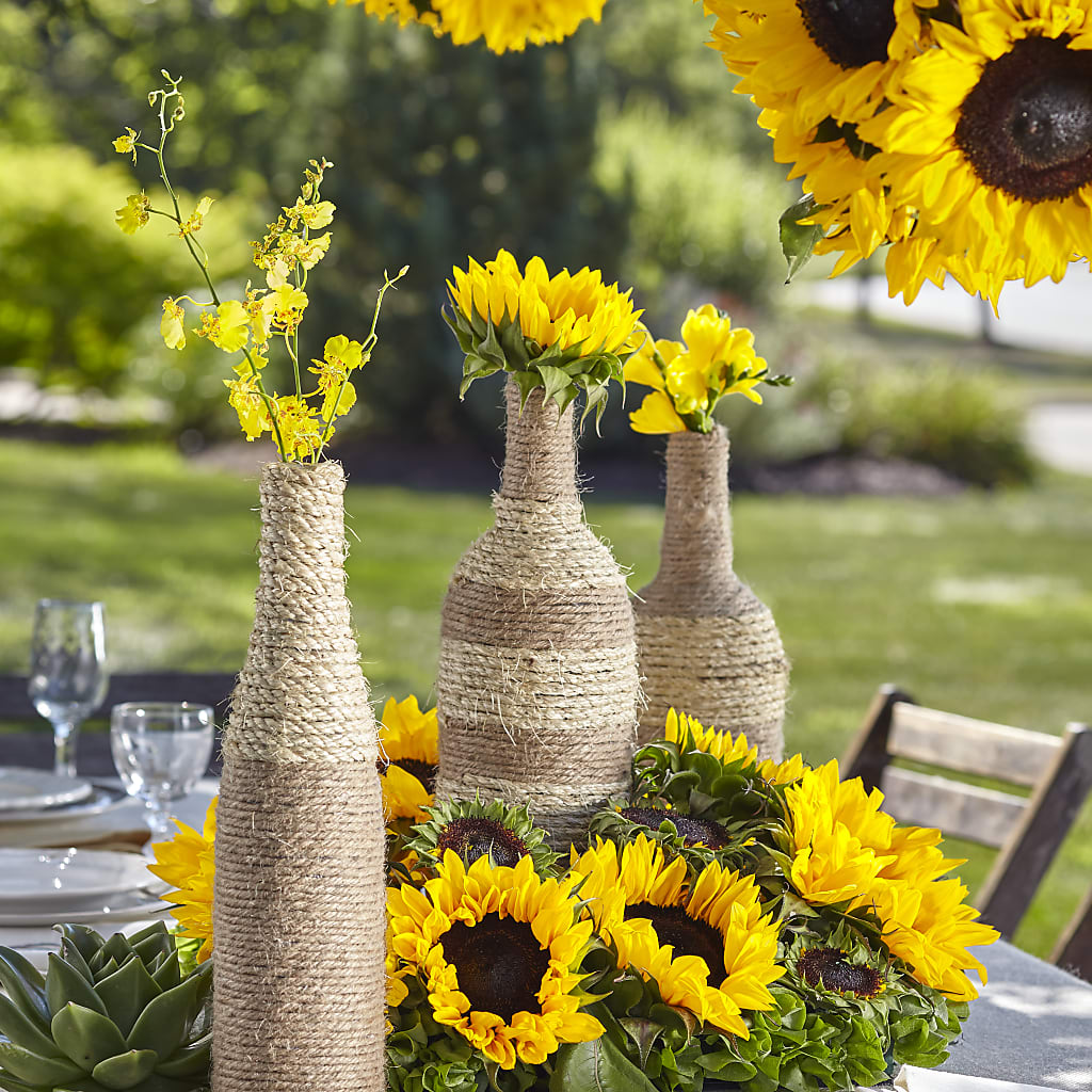 Sublime Garden Centerpiece – Albertsons Floral #3195, Meridian ID