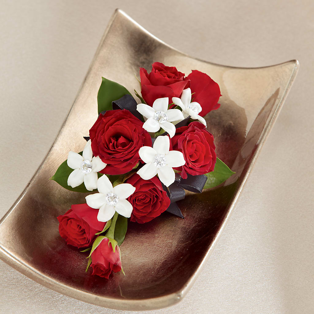 Poetry Corsage – Albertsons Floral #3195, Meridian ID