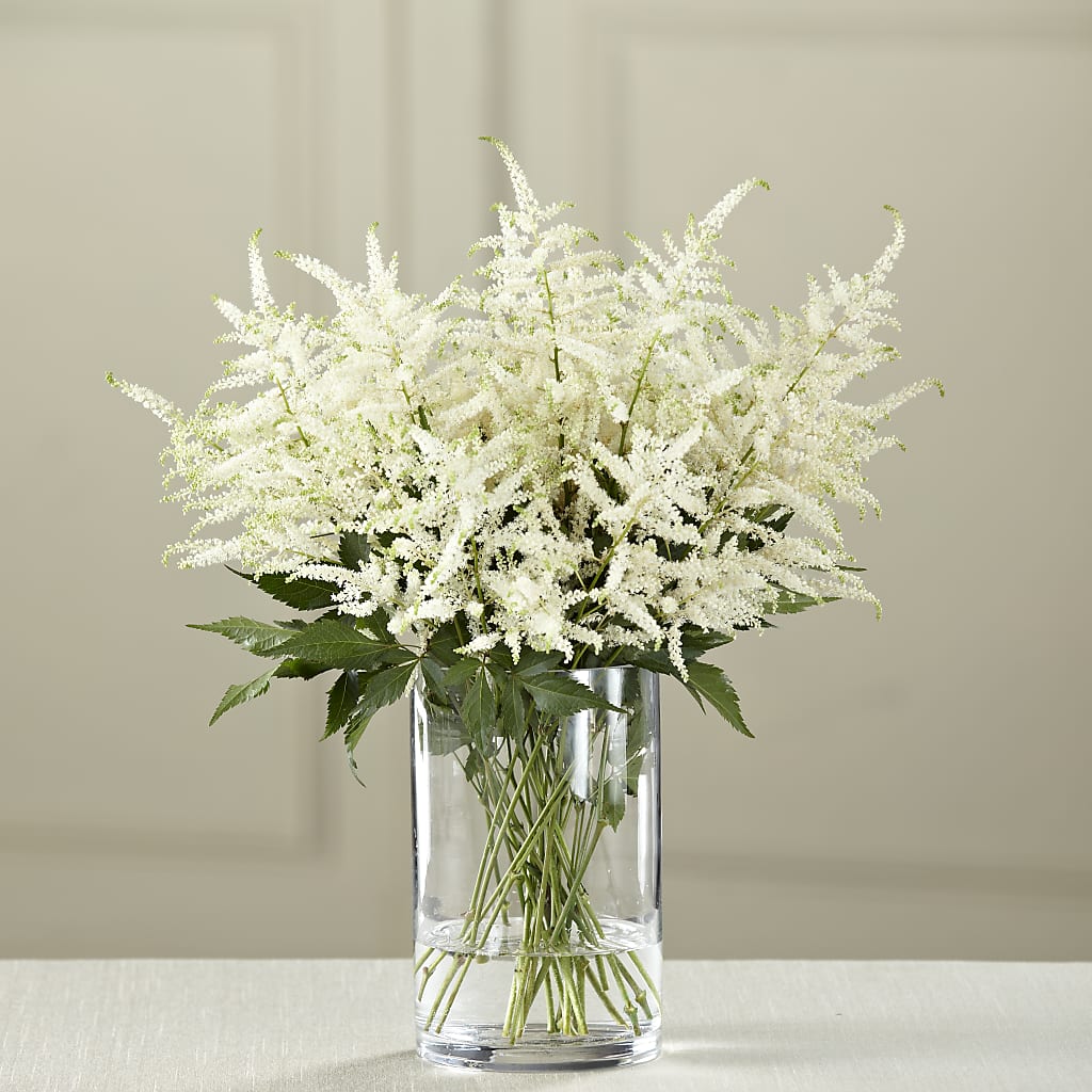 White Astilbe Bouquet – Albertsons Floral #3195, Meridian ID