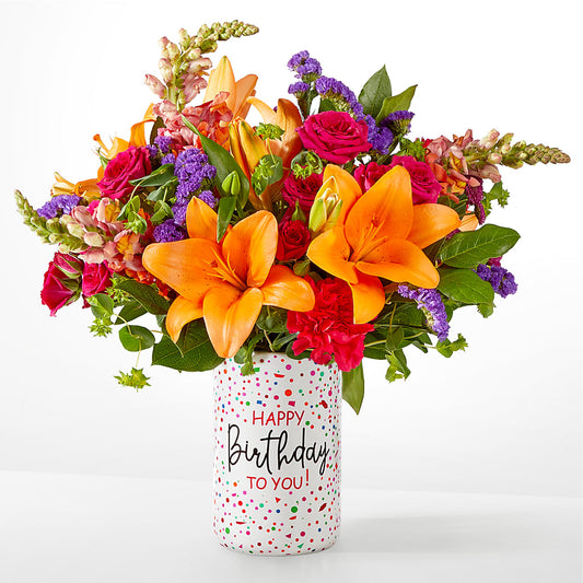 Birthday Palooza Bouquet –  Albertsons Floral #3195, Meridian ID