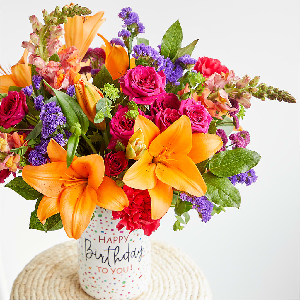Birthday Palooza Bouquet –  Albertsons Floral #3195, Meridian ID