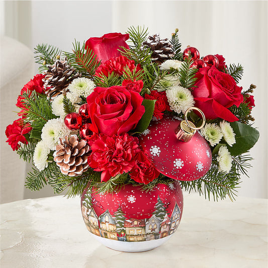 Christmas Carols Ornament –  Albertsons Floral #3195, Meridian ID