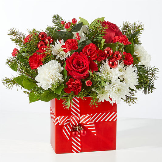 Presents Under the Tree Bouquet –  Albertsons Floral #3195, Meridian ID