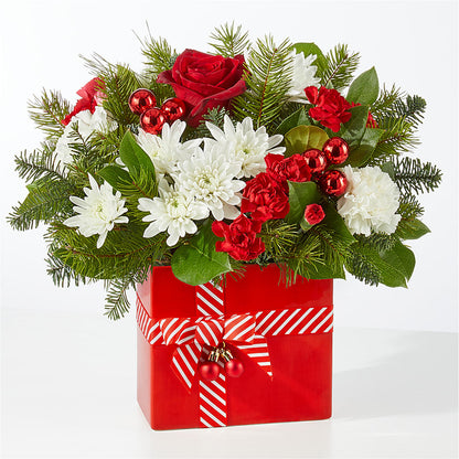 Presents Under the Tree Bouquet –  Albertsons Floral #3195, Meridian ID