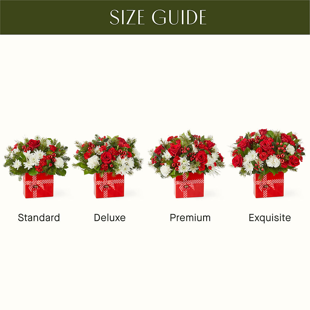 Presents Under the Tree Bouquet –  Albertsons Floral #3195, Meridian ID