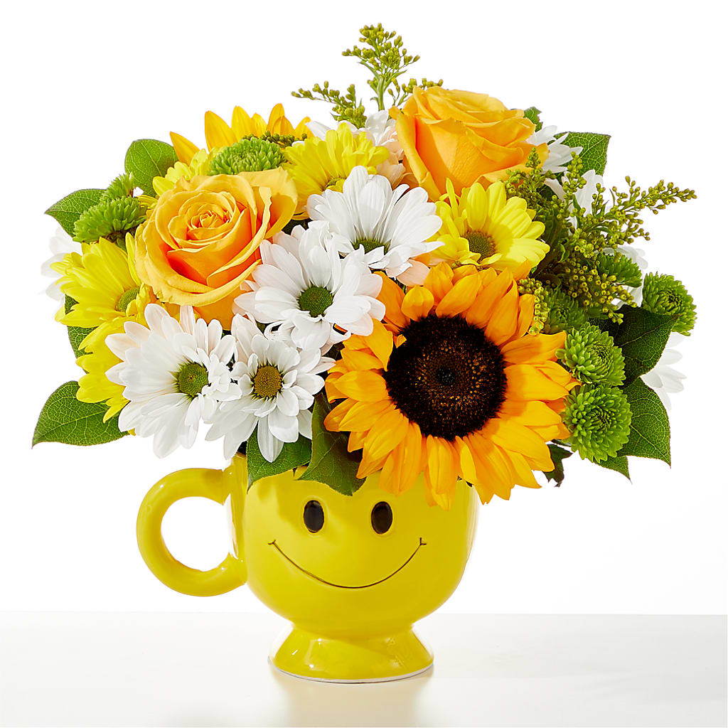 Be Happy Bouquet –  Albertsons Floral #3195, Meridian ID