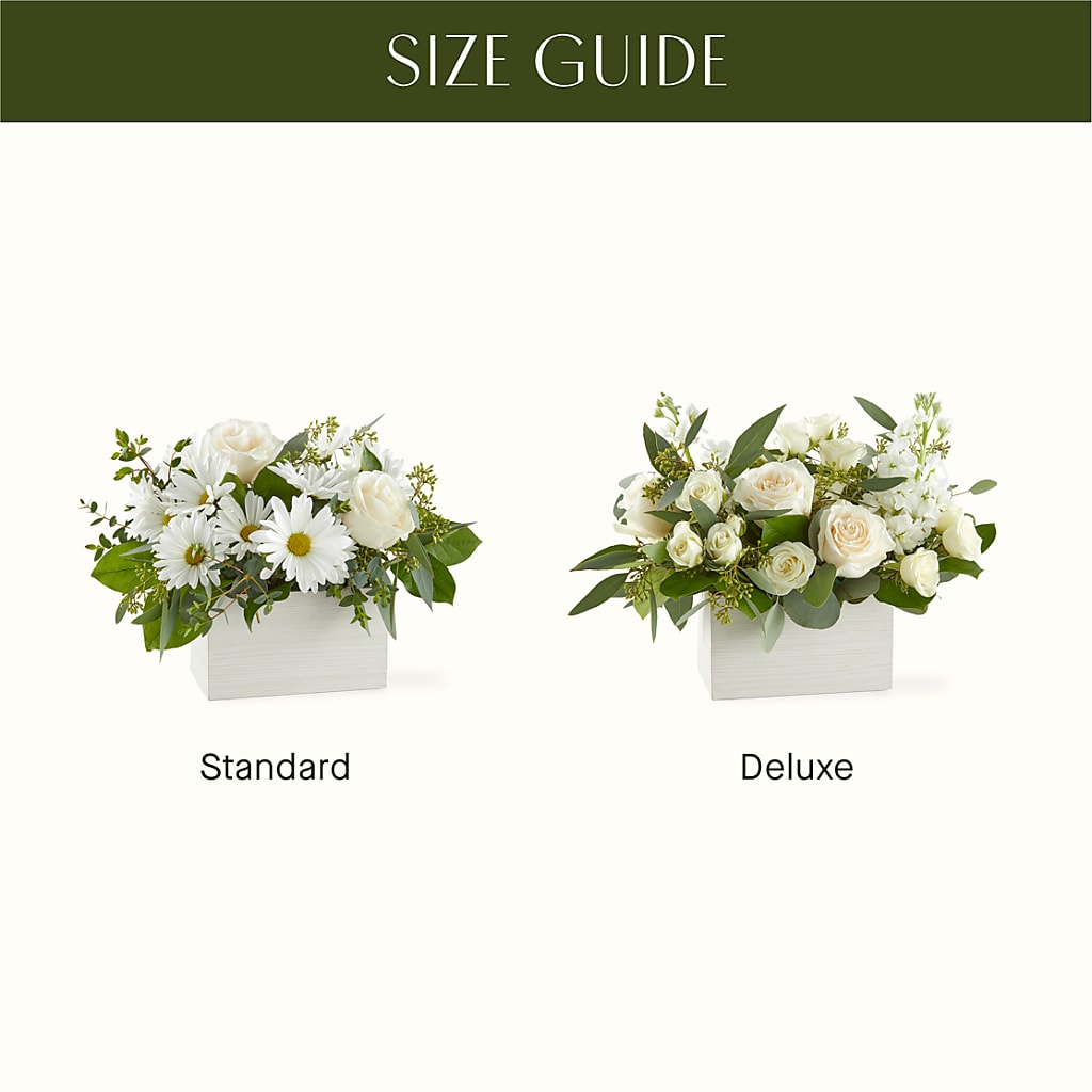 Fresh Linen Box Bouquet –  Albertsons Floral #3195, Meridian ID