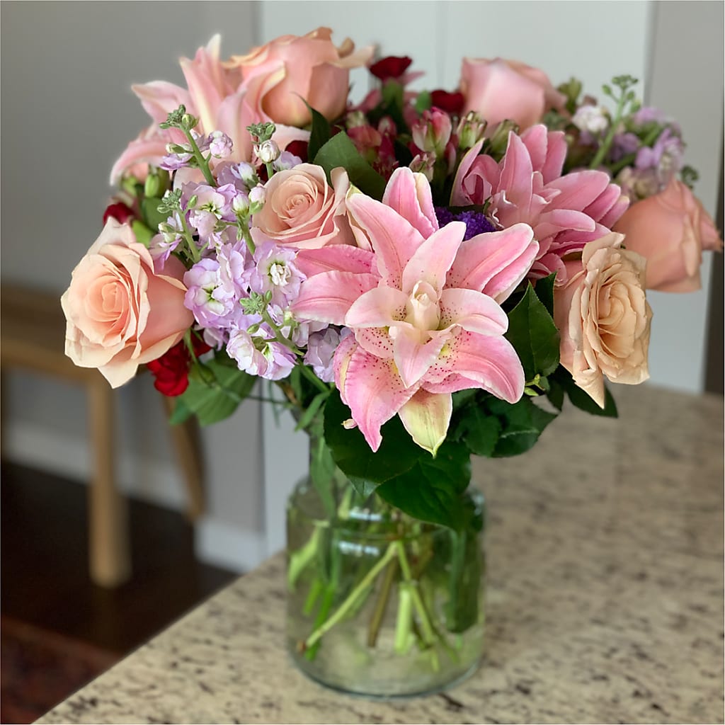 Romantique Bouquet –  Albertsons Floral #3195, Meridian ID