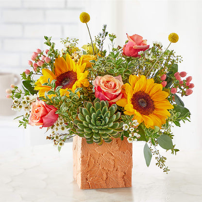 Sunflower Season Bouquet –  Albertsons Floral #3195, Meridian ID