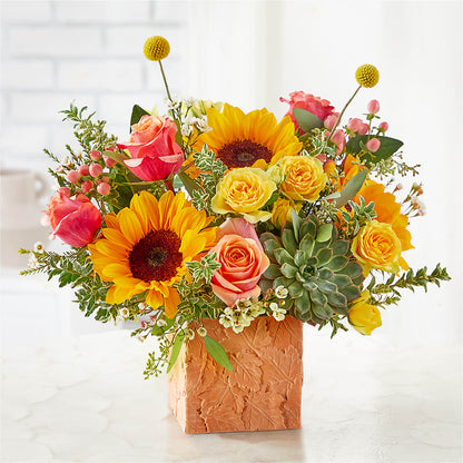 Sunflower Season Bouquet –  Albertsons Floral #3195, Meridian ID