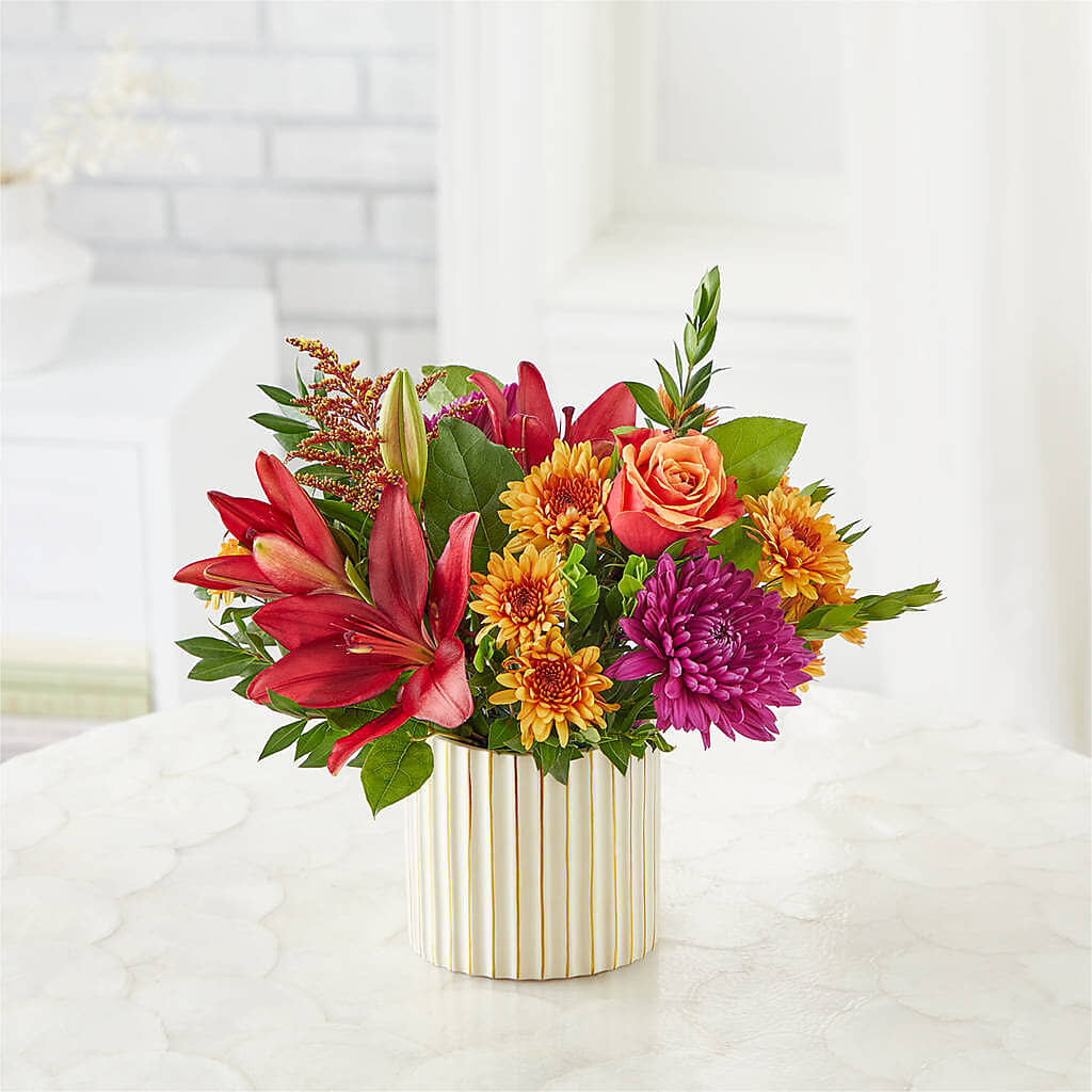 Burgundy Landscape Bouquet –  Albertsons Floral #3195, Meridian ID
