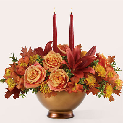 Harvest Table Centerpiece –  Albertsons Floral #3195, Meridian ID