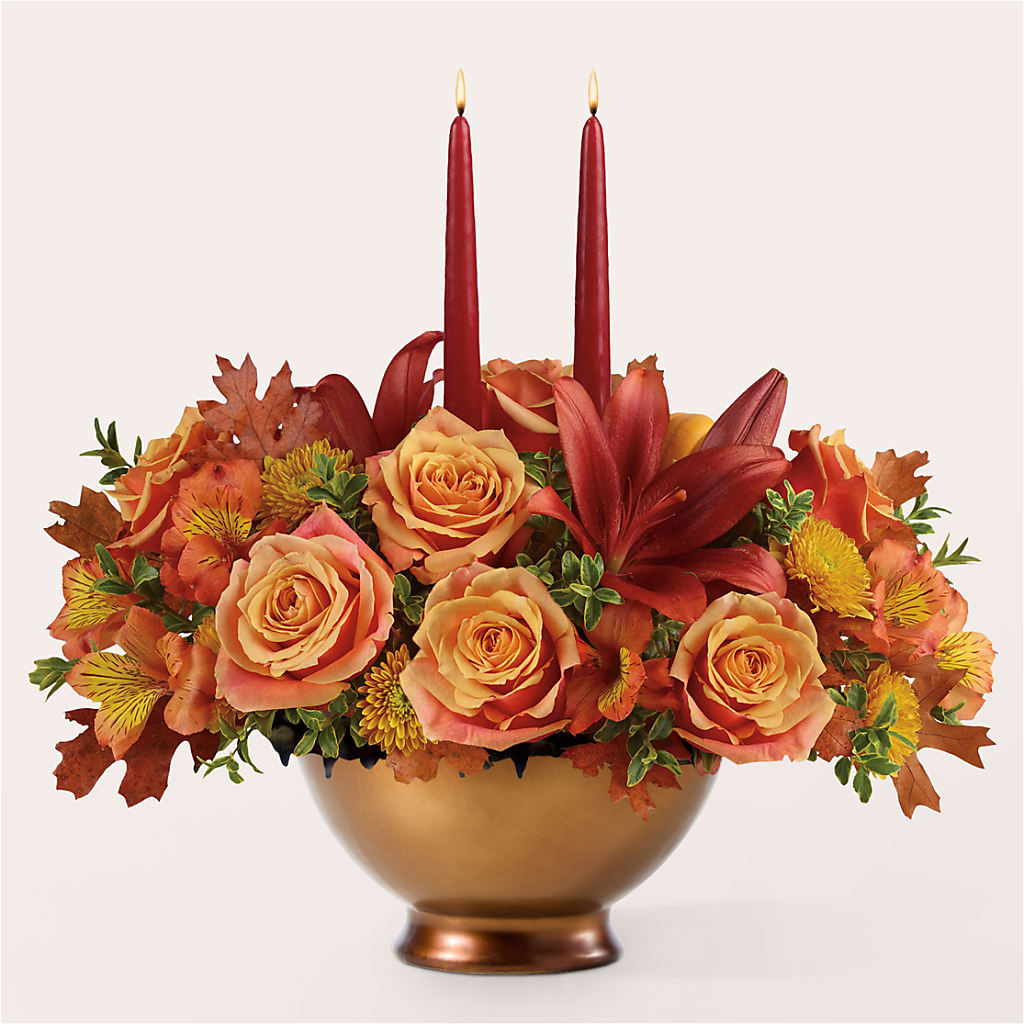 Harvest Table Centerpiece –  Albertsons Floral #3195, Meridian ID