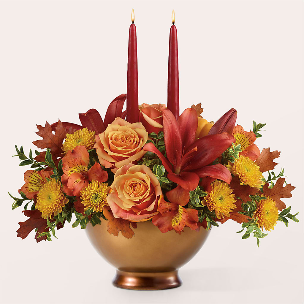 Harvest Table Centerpiece –  Albertsons Floral #3195, Meridian ID