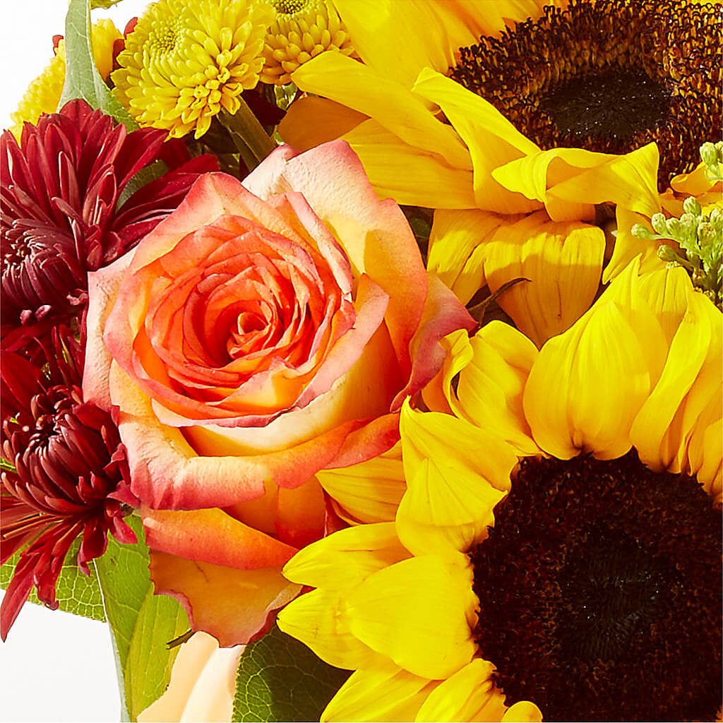 Golden Gourd Pumpkin Bouquet –  Albertsons Floral #3195, Meridian ID