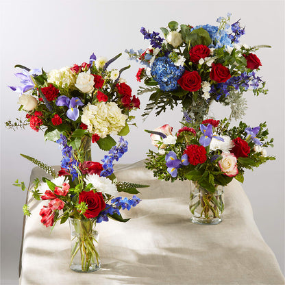 Star Spangled - A Florist Original –  Albertsons Floral #3195, Meridian ID