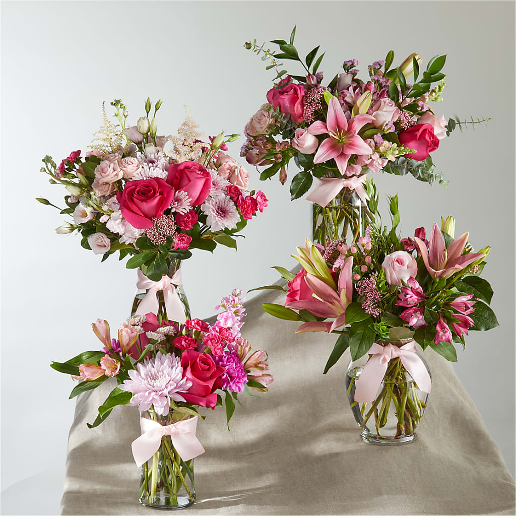 Pink Ribbon - A Florist Original –  Albertsons Floral #3195, Meridian ID