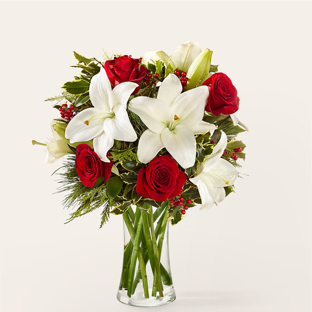 Sparkling Snowflakes Bouquet –  Albertsons Floral #3195, Meridian ID
