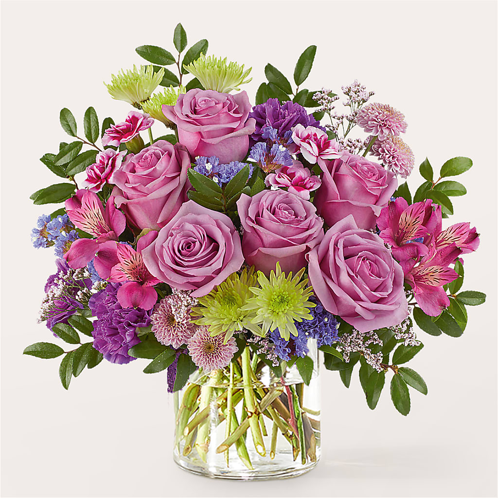 Glass Half Full Bouquet –  Albertsons Floral #3195, Meridian ID