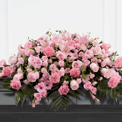 Garden of Comfort Casket Spray (Standard) –  Albertsons Floral #3195, Meridian ID