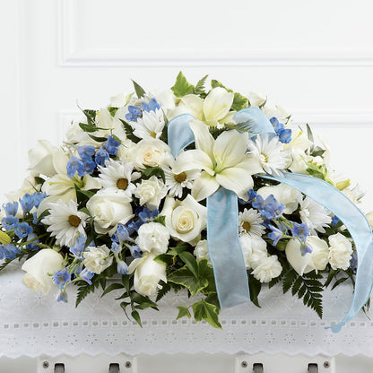 Tender Treasure Casket Spray –  Albertsons Floral #3195, Meridian ID
