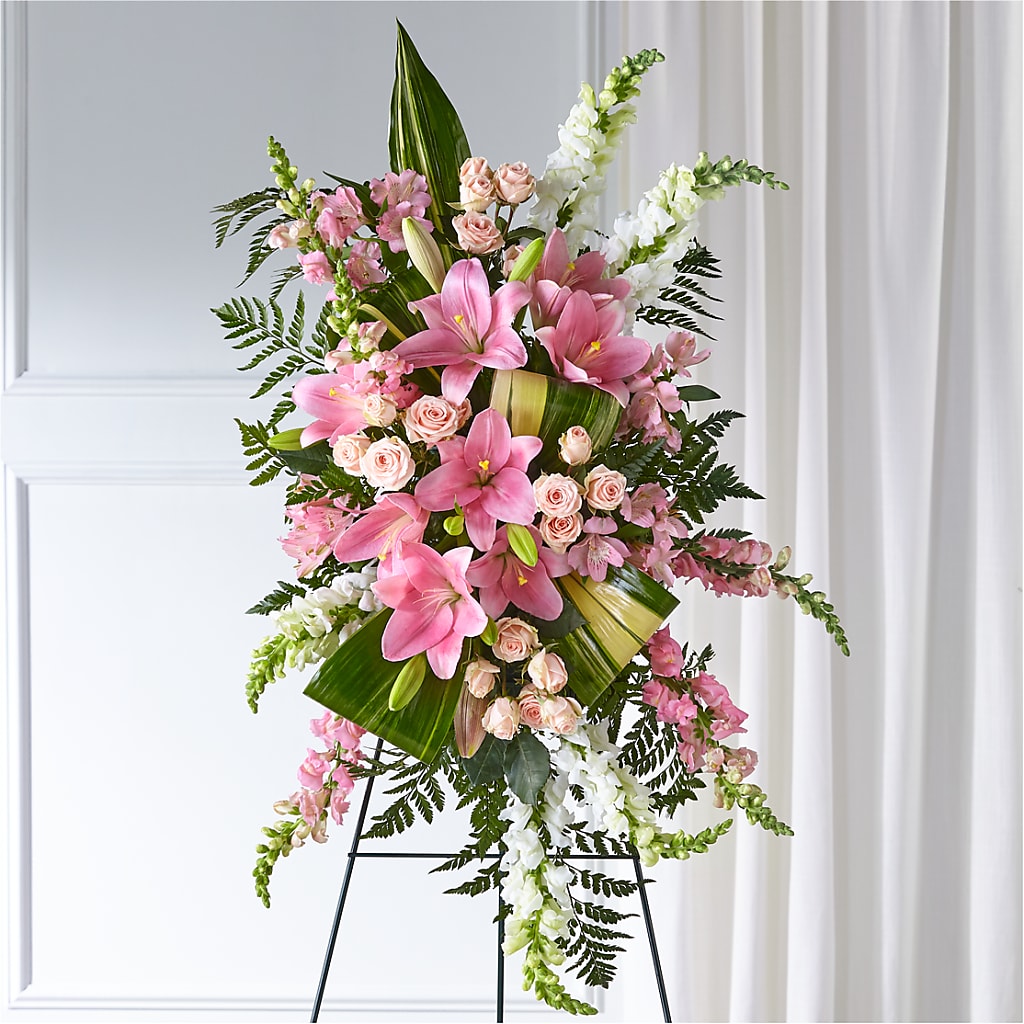 Elegant Embrace Standing Spray –  Albertsons Floral #3195, Meridian ID