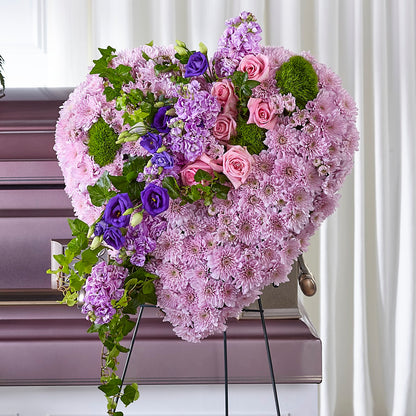 Treasured Love Standing Heart –  Albertsons Floral #3195, Meridian ID