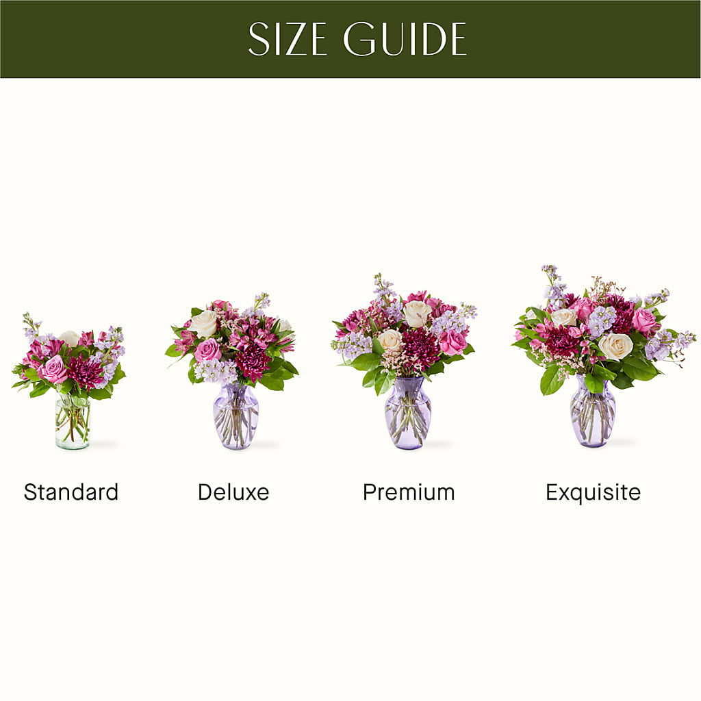 Amethyst Dreams Bouquet –  Albertsons Floral #3195, Meridian ID