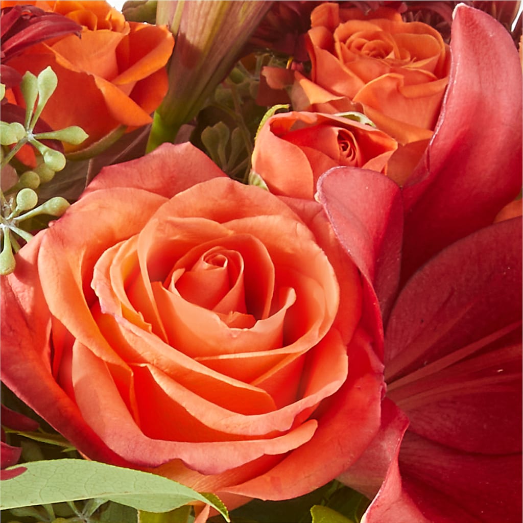 Crimson Leaves Bouquet –  Albertsons Floral #3195, Meridian ID