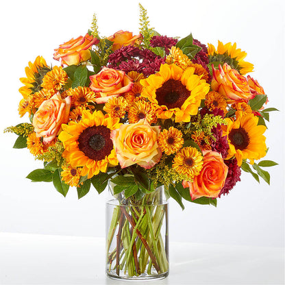 Flannel Scarf Bouquet –  Albertsons Floral #3195, Meridian ID