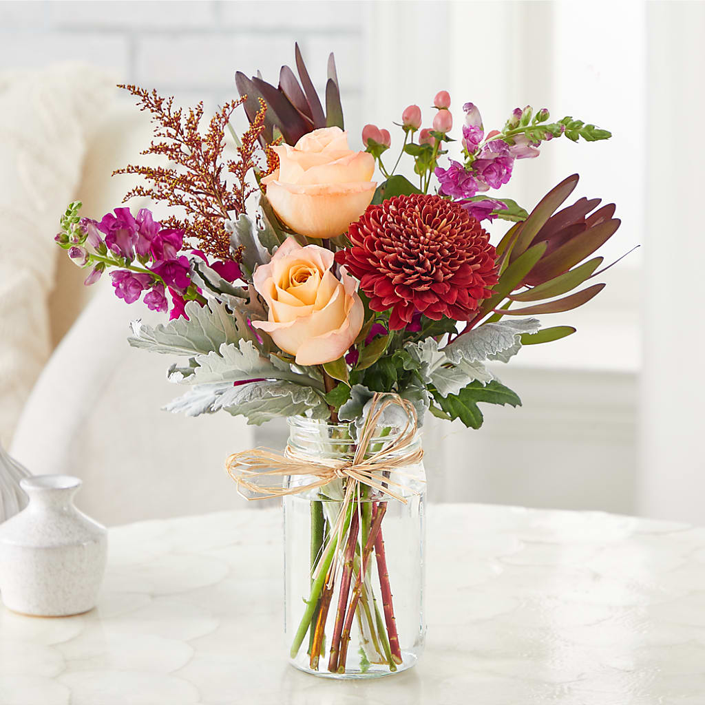Moody Hues Bouquet –  Albertsons Floral #3195, Meridian ID