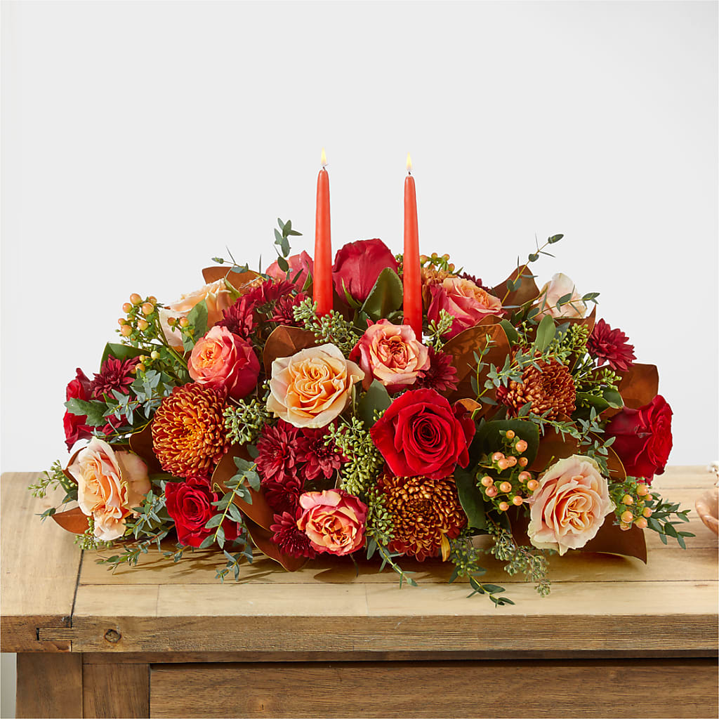 Gather Near Centerpiece –  Albertsons Floral #3195, Meridian ID