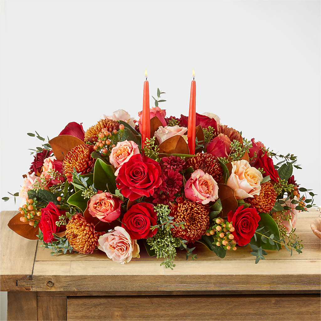Gather Near Centerpiece –  Albertsons Floral #3195, Meridian ID