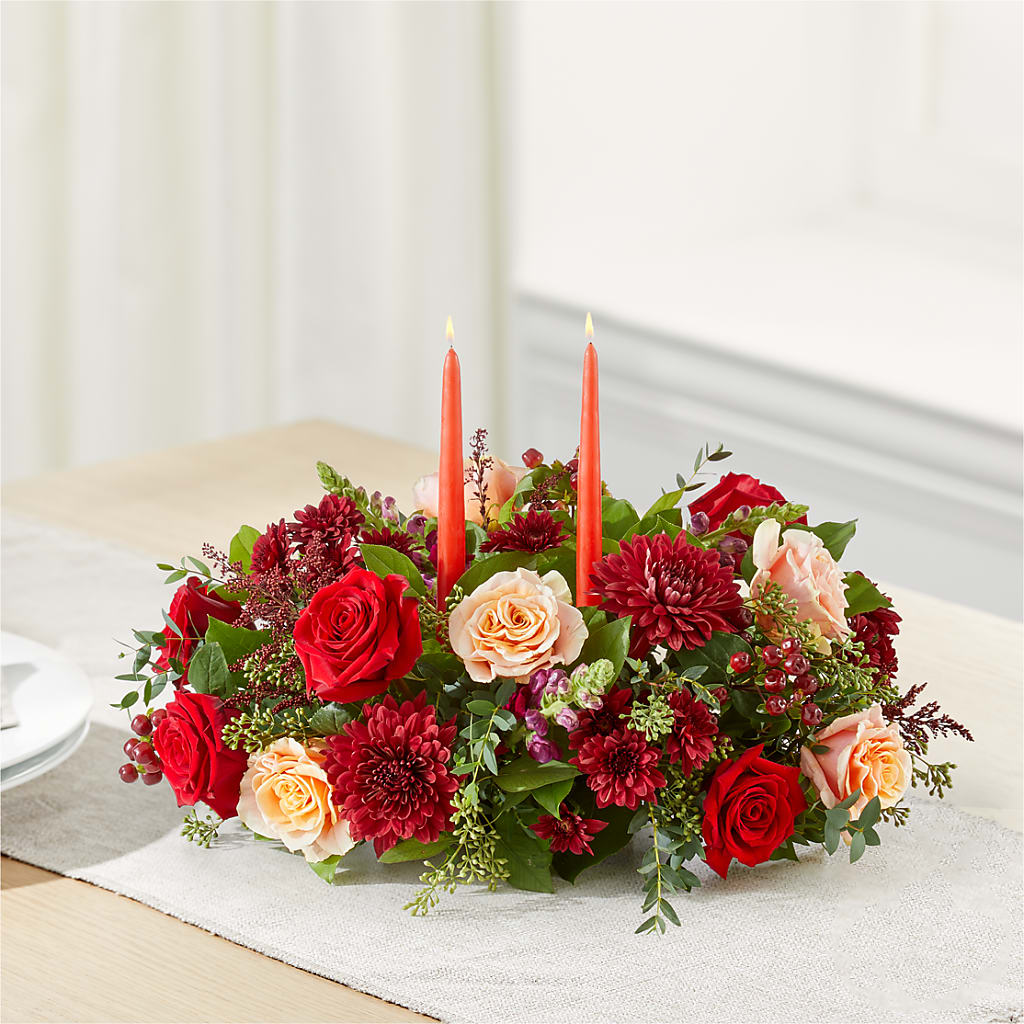 Most Thankful Centerpiece –  Albertsons Floral #3195, Meridian ID