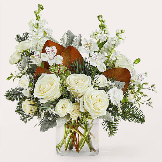 Fresh Snowfall Bouquet –  Albertsons Floral #3195, Meridian ID