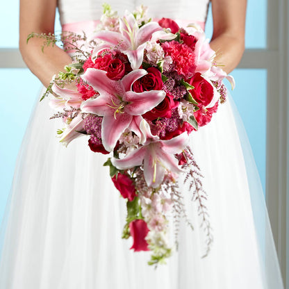 Lily & Rose Bouquet –  Albertsons Floral #3195, Meridian ID