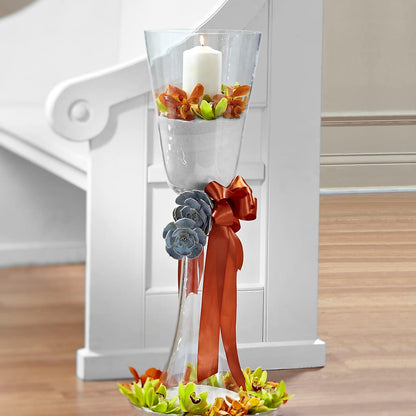 Matrimony Pew Decor –  Albertsons Floral #3195, Meridian ID