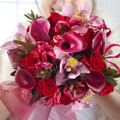 Heart of Hearts Bouquet –  Albertsons Floral #3195, Meridian ID
